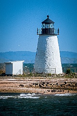 Bird Island Lighthouse Tower Is Refuge for Seabirds